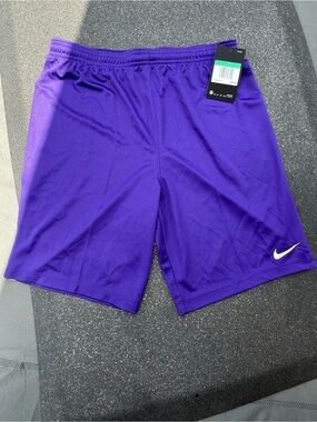 Nike Youth Purple Athletic Shorts